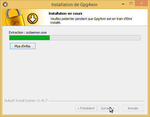 configuration d’OpenPGP
