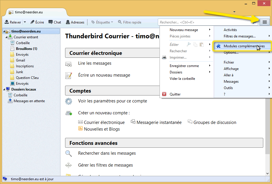 installation de enigmail